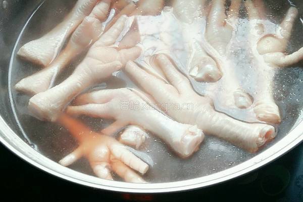 卤水鸡爪的做法图解5