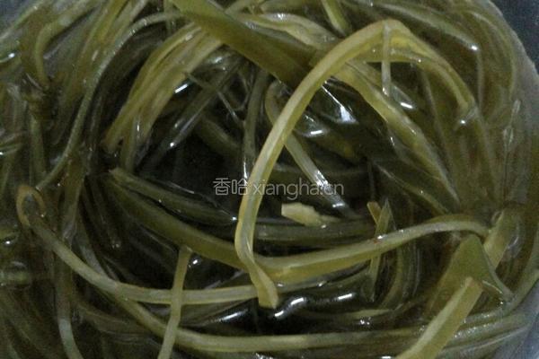 糖醋海带丝的做法图解5