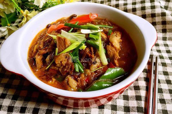 红烧牛肉粉丝的做法图解10