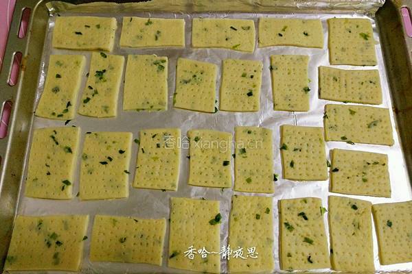 香葱味苏打饼干的做法图解16