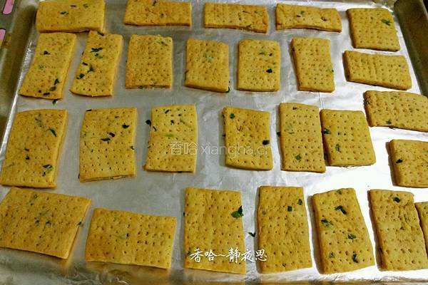 香葱味苏打饼干的做法图解18