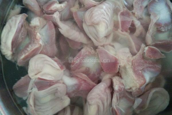 卤鸡胗的做法图解2