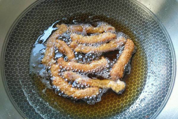  炸猪肉条的做法图解7