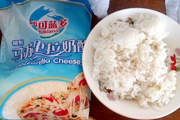 培根玉米肠焗饭的做法图解3