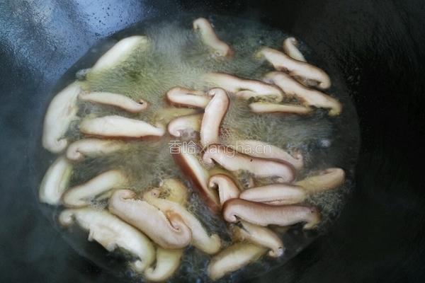 蚝油香菇油菜的做法图解9