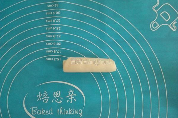 红豆沙版蛋黄酥的做法图解7