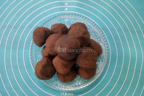 红豆沙版蛋黄酥的做法图解13