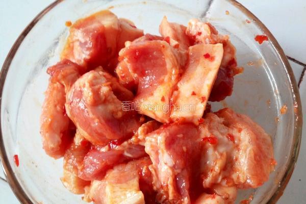 粉蒸肉的做法图解3