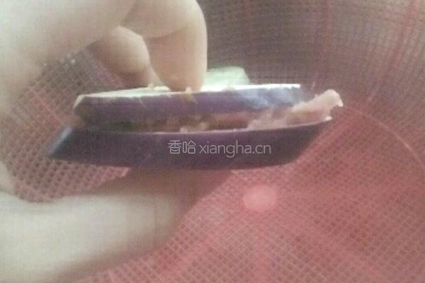 肉末蒸茄子的做法图解5