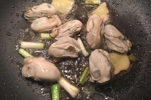 姜葱炒生蚝的做法图解6