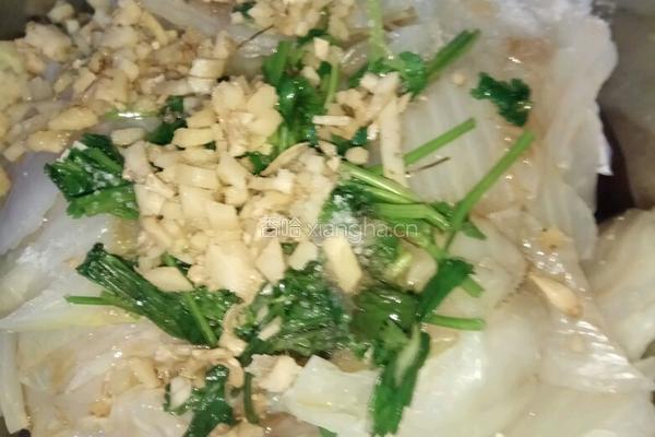 凉拌白菜帮的做法图解2