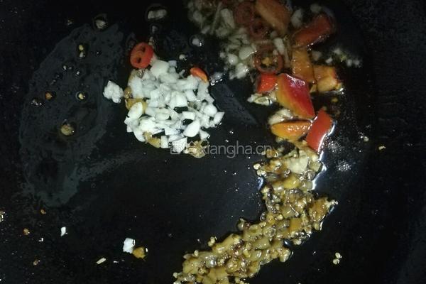 香菜炒牛肉丝的做法图解4