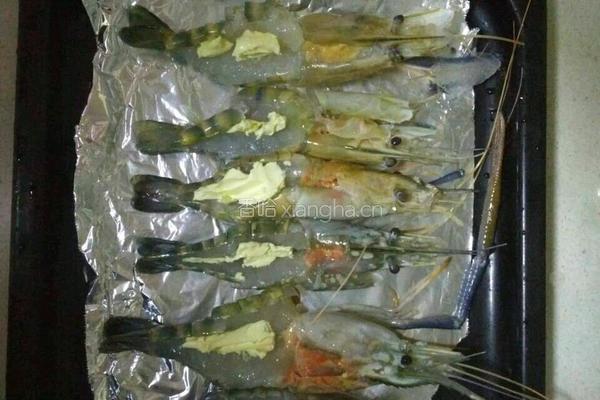 烤俄罗斯大青虾的做法图解2