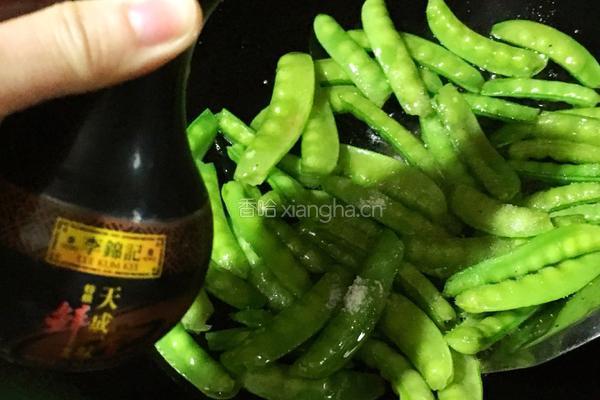 腊肉炒荷兰豆的做法图解8
