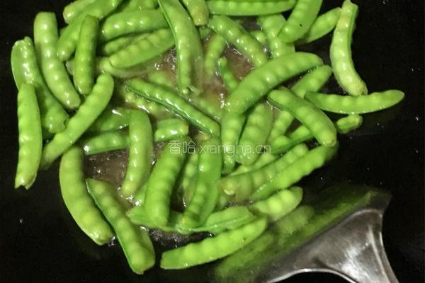 腊肉炒荷兰豆的做法图解9