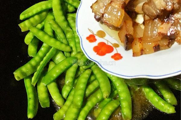 腊肉炒荷兰豆的做法图解10