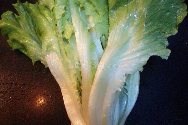 耗油生菜的做法图解1