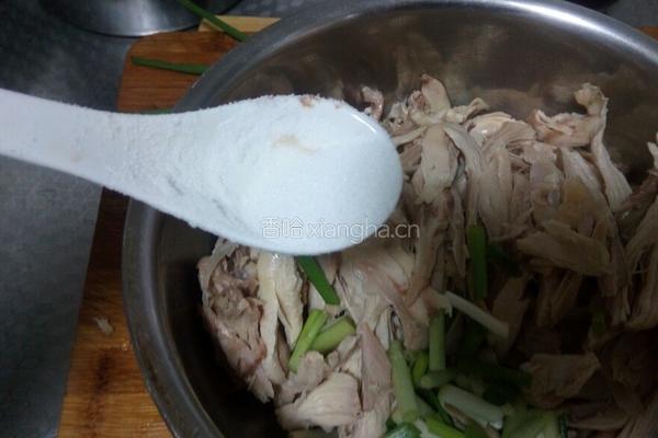鸡丝黄瓜的做法图解7