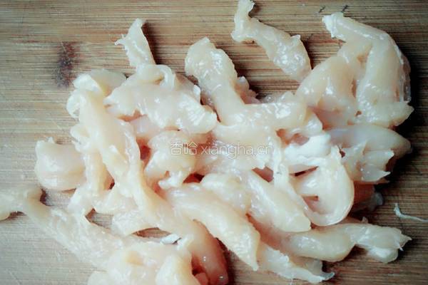 香菇鸡丝手擀面的做法图解4