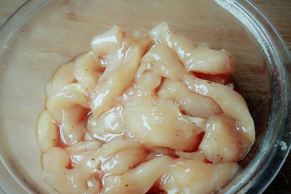 香菇鸡丝手擀面的做法图解5