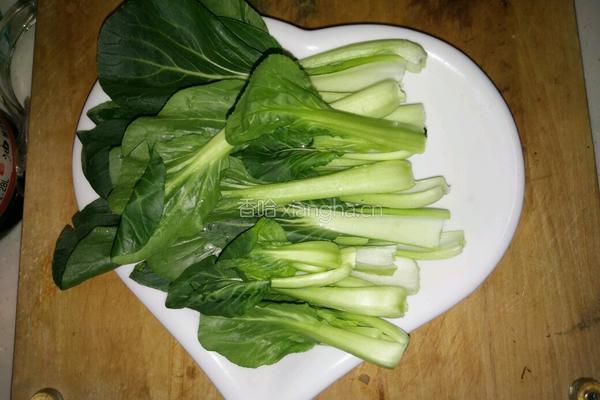 香菇油菜的做法图解9