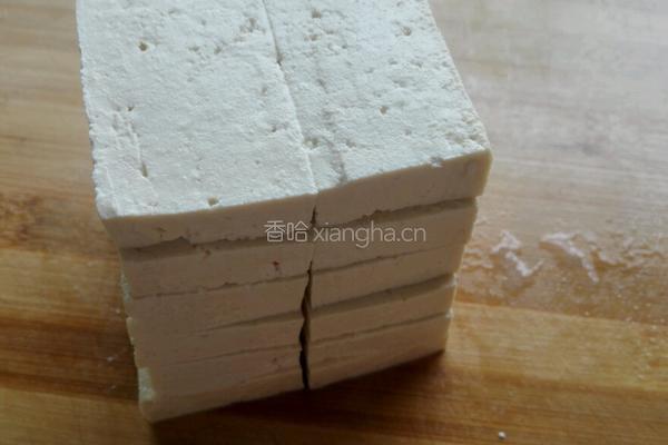 微波炉烤豆腐的做法图解3
