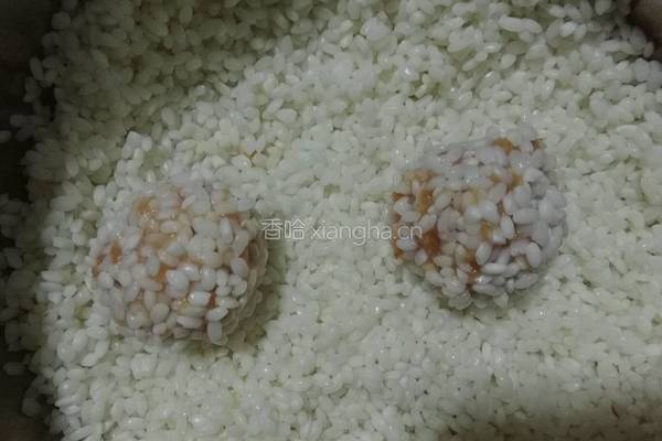 百顺双色珍珠丸子的做法图解20