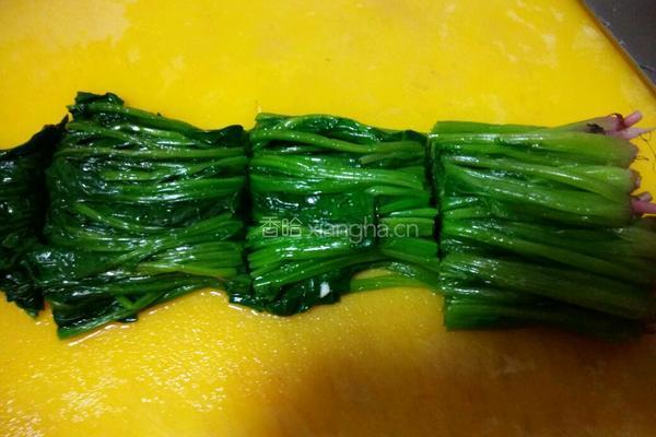 凉拌菠菜的做法图解6