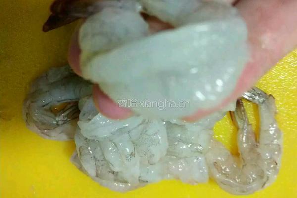 玉子豆腐蒸虾仁的做法图解4