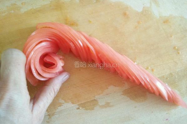 西红柿花的做法图解8