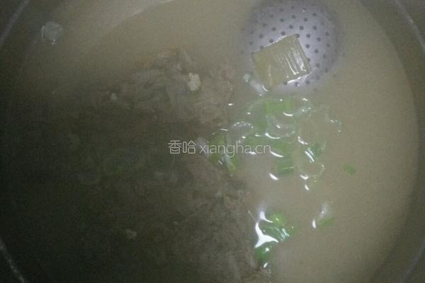 羊骨头汤的做法图解8
