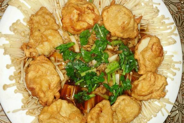 金针菇加杏饱菇的做法图解14