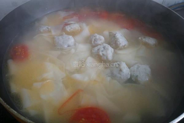 鱼丸面片的做法图解9