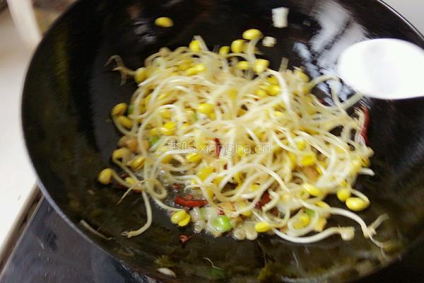 蚝油黄豆芽的做法图解7