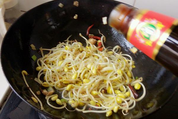 蚝油黄豆芽的做法图解8