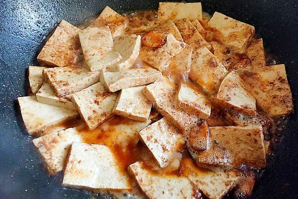 虾酱炒豆腐的做法图解9