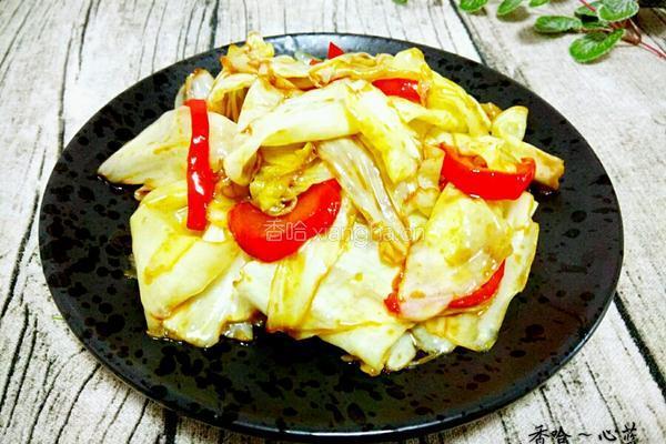 蚝油手撕包菜的做法图解10