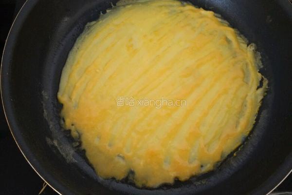 宝宝辅食鸡蛋芋头卷的做法图解8