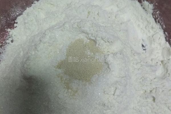 萝卜干肉馅包子的做法图解2