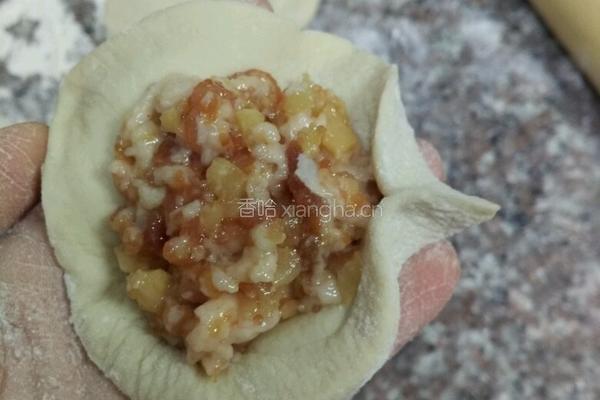 萝卜干肉馅包子的做法图解16