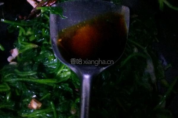 炝菠菜的做法图解10
