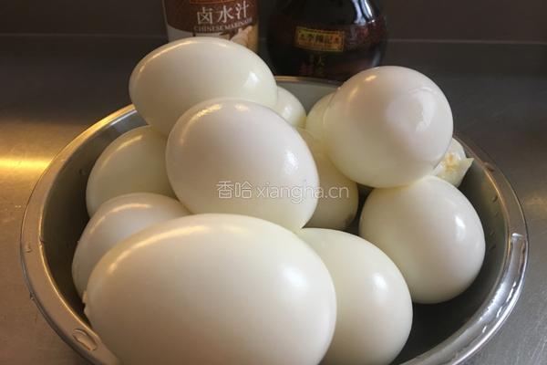 卤水鸡蛋的做法图解3