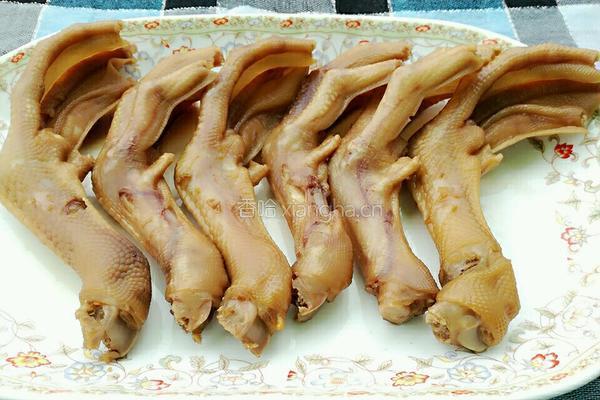 卤鸭脚的做法图解8