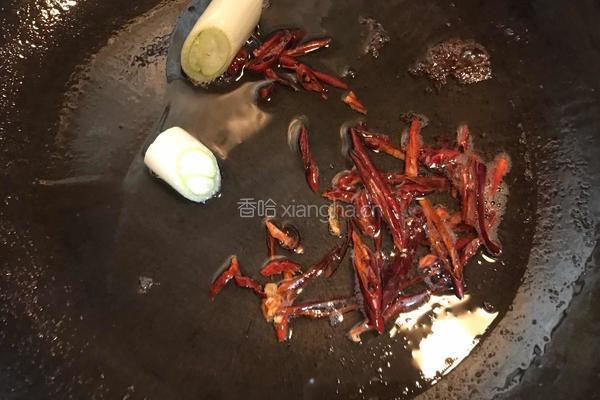 绿豆芽炒粉丝的做法图解6