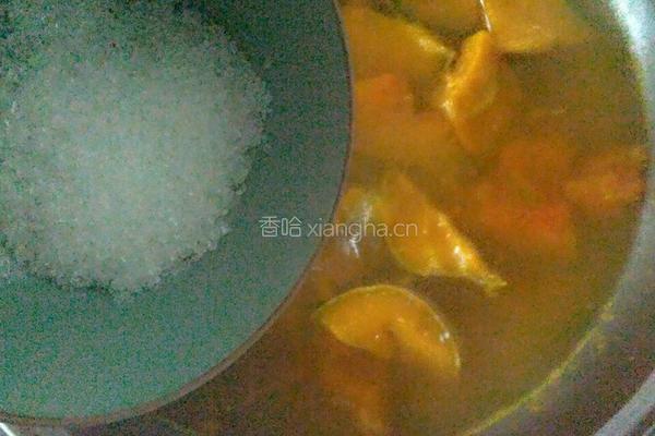 南瓜甜汤的做法图解3