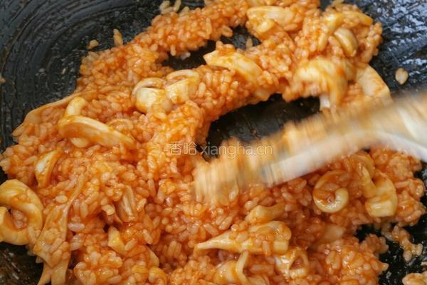 海鲜蛋包饭的做法图解8