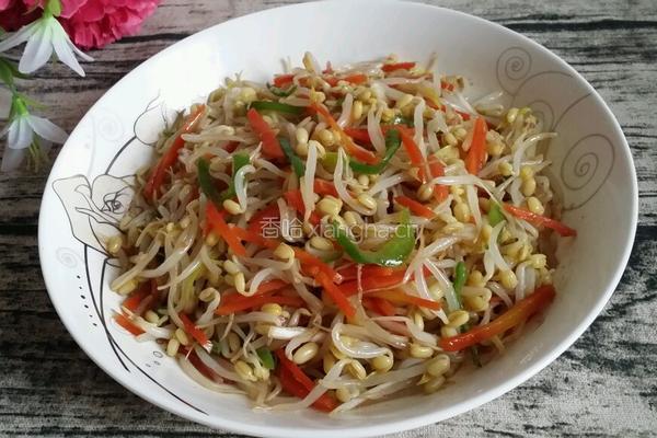 凉拌豆芽的做法图解9
