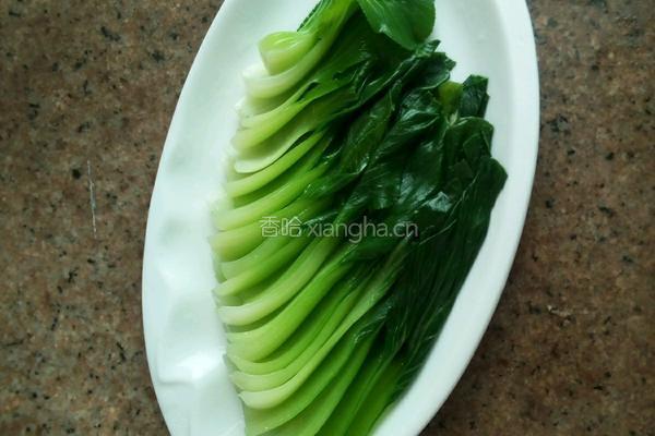 蚝油小青菜的做法图解5