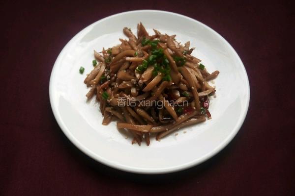 干煸杏鲍菇的做法图解8