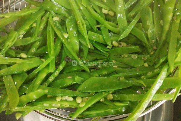 荷兰豆炒鸡丝的做法图解5